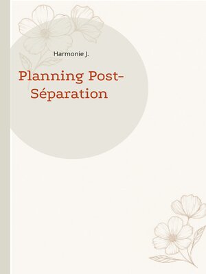 cover image of Planning Post-Séparation